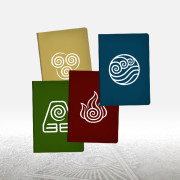 Avatar L&eacute;gendes - Lot de 4 carnets de notes