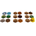 Set de tuiles 3D compatible avec Terraforming Mars - Le Jeu de Dés + extension 6