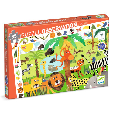Puzzle observation Jungle