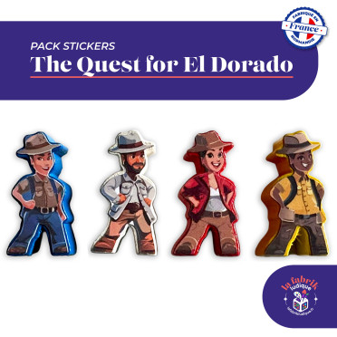 The Quest For El Dorado - Pack de stickers