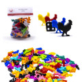 Figurines de Coq Meeple x5 8