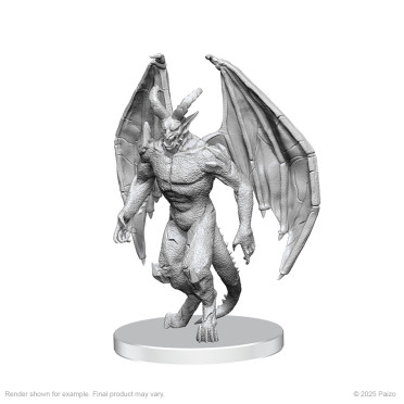 Pathfinder Battles Deep Cuts Unpainted Miniatures: Gargoyle & Shae