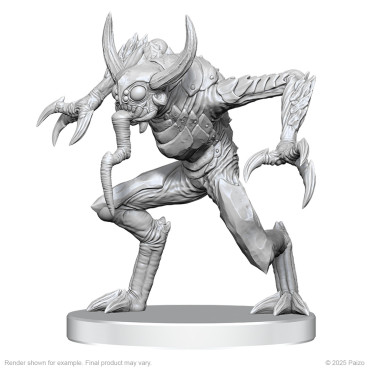 Pathfinder Battles Deep Cuts Unpainted Miniatures: Vloriak & Demonologist