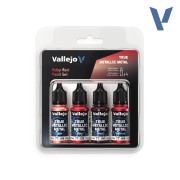 Vallejo - TMM : Ruby Red Paint Set