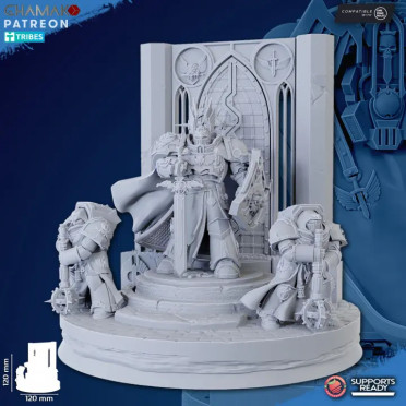 Ghamak - Anges de la vengeance - Diorama Primaris Lion