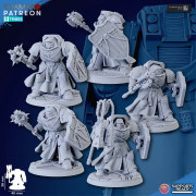 Ghamak - Anges de la vengeance - Crois&eacute;s de la Mort x5 (chevaliers)