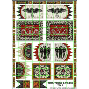 Viking Banner Sheet VIK 1