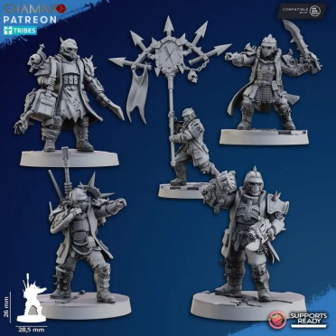 Ghamak - Garde corrompu - Escouade du dictateur (Équipe de commandement)