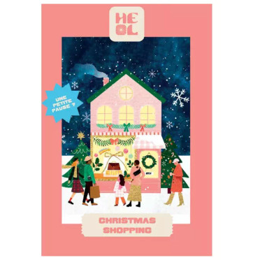 Mini puzzle - Christmas Shopping - 99 pièces