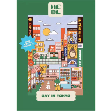 Mini puzzle - Day in Tokyo - 99 pièces