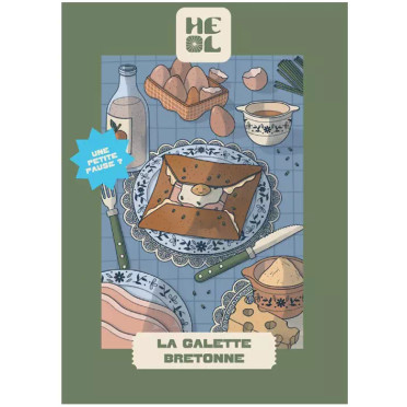 Mini puzzle - La Galette Bretonne - 99 pièces