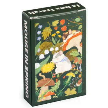 Mini puzzle - Mouse in Spring - 99 pièces