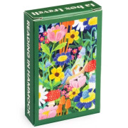 Mini puzzle - Reading in Hammock - 99 pieces