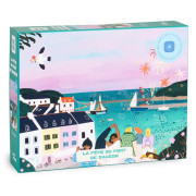 Puzzle - La f&ecirc;te du port de Sauzon - 1000 pi&egrave;ces