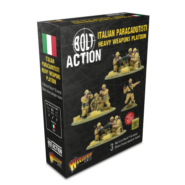 Bolt Action - Italian - Paracadutisti Heavy Weapons Platoon