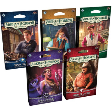 Bundle Horreur à Arkham : Le Jeu de Cartes - Decks Investigateurs