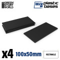 Plastic Bases - Rectangle 100x50mm 0