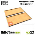 MDF Movement Trays - 150x75mm 0