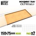 MDF Movement Trays - 150x75mm 1