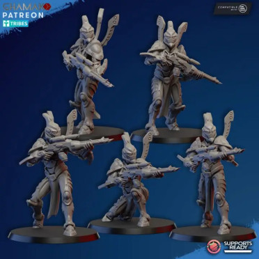 Ghamak - Elfes de l'espace - Unité Elfe de l'Espace x5