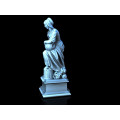 3D4U - Market Lady Statue - Medieval Town 2