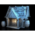 3D4U - Wine Storage - Medieval Town Set 0