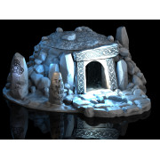 3D4U - Forest Barrow - Medieval Town Set