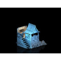 3D4U - Ruin House VIII - Medieval Town Set 3