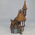 3D4U - Spire Roof House - Medieval Town 0