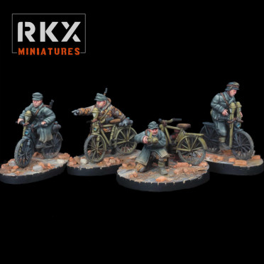 RKX Miniatures - Volkstruum Bicycles - German WW2