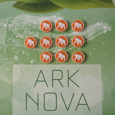 Jeton animaux primate 3D - Ark Nova