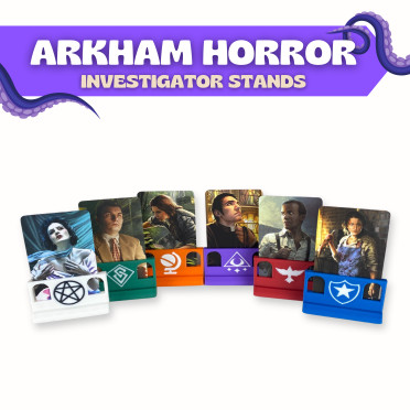 6 Investigator Stands for Arkham Horror LCG