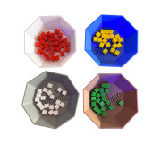 Lot de 10 cubes - 8mm