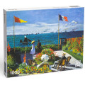 Puzzle - Claude Monet - Garden at Sainte-Adresse - 1000 pièces 0
