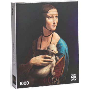Puzzle - Leonardo da Vinci - Lady with an Ermine - 1000 pièces