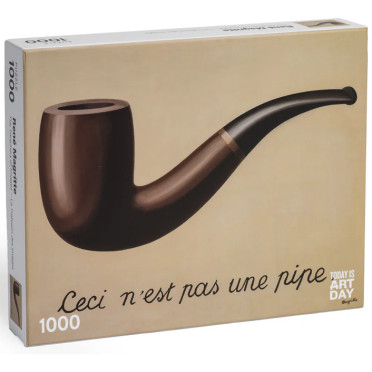 Puzzle - René Magritte - The Treachery of Images - 1000 pièces