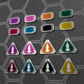 Twilight Imperium - Command and Control Enameled Metal Token Set 3