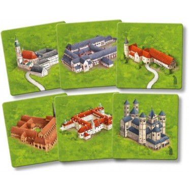 Carcassonne - Mini Extension Abbayes d'Allemagne