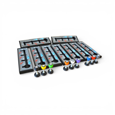 Kit d'amélioration compatible avec Heat - 9 boîtes de vitesses et 9 leviers de vitesse