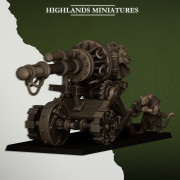 Highlands Miniatures - Sewer Vermin - Vermin Cannon