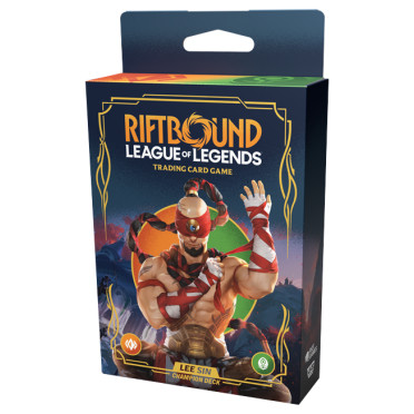 Riftbound : League Of Legends - Set 1 : Origines - Deck de Champion : Lee Sin