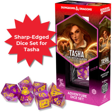 Dungeons & Dragons: Adventure Dice Set - Tasha The Witch Queen