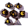 Crooked Moon - Sharp Resin Dice Set 1