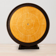 Woodestic Crokinole Tournament Set (Steamed beech - Dark Chocolate)