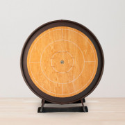 Woodestic Crokinole Mini Set (Steamed beech - Dark Chocolate)