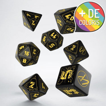 Set de 7 Dés Cyberpunk Red