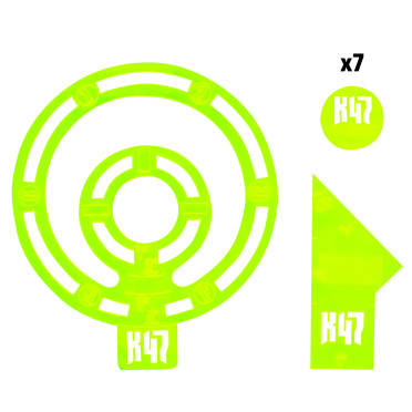 Konflikt'47 - Acrylic Objectives and Template Set