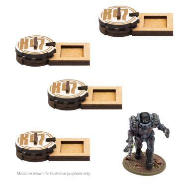 Konflikt'47 - MDF Unit Pin Markers