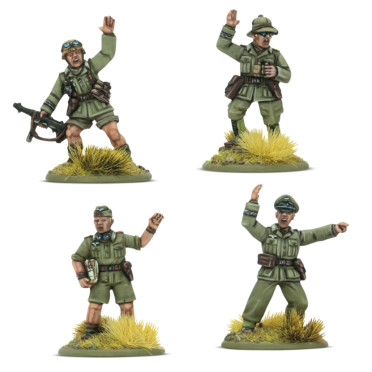 Bolt Action - German -  Afrika Korps Platoon Commanders