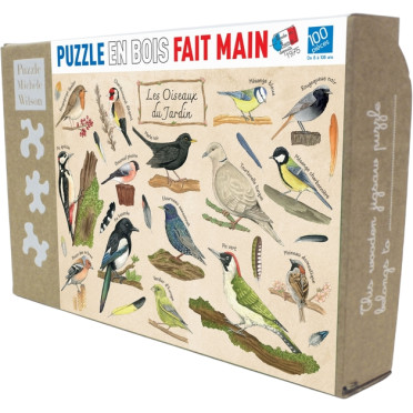Puzzle - Les Oiseaux du Jardin - 100 pièces